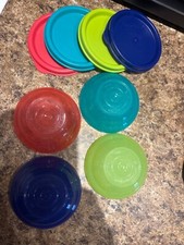 Tupperware 155 Mini Toy Bowls w/Lids Set of 4 Bowls/Lids Ex Condition