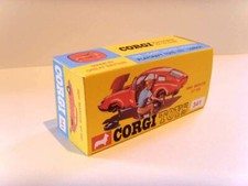CORGI TOYS N.341 - MINI MARCOS GT - Superbo display/scatola riproduzione personalizzata 