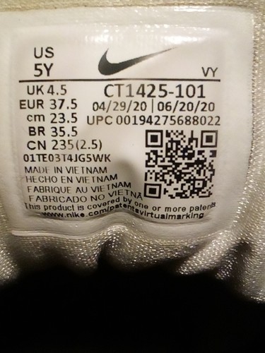 Size 5 (GS) - Nike KD Trey 5 VIII Mid White Black - Picture 11 of 11