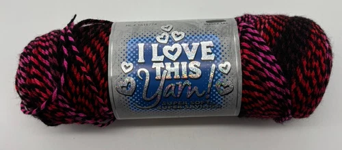 Hobby Lobby I Love this Yarn "Strawberry Jam" 1 Skein #1934