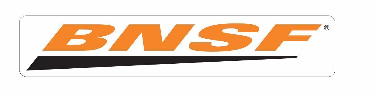 Burlington Northern Santa Fe BNSF Railway Train Sticker Decal  