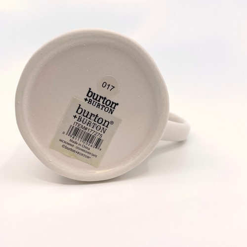 Burton + Burton Snowflake Coffee Mug Large 16 Ounce Christmas Ceramic Cup NIB - 第 6/8 張圖片
