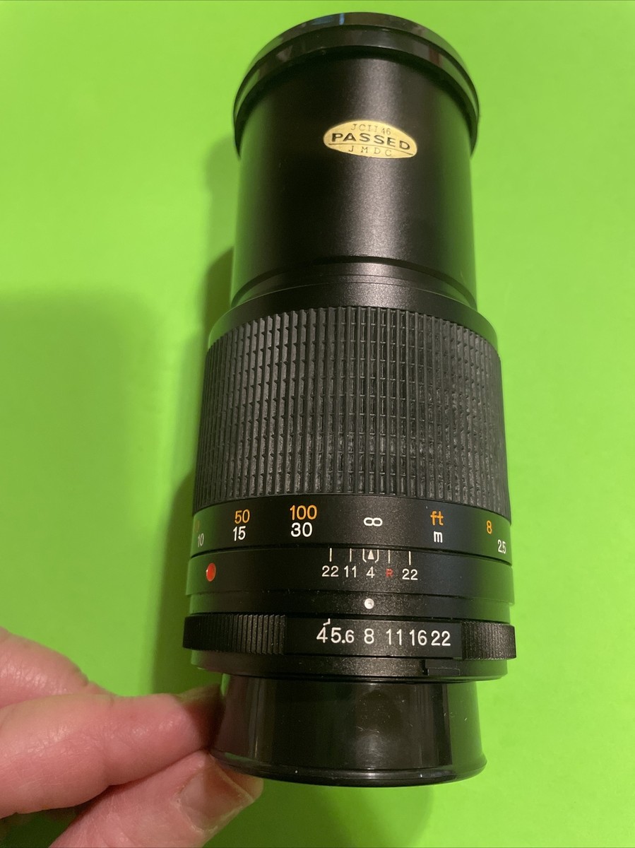 MC Minolta Celtic 1:4.5 f=200 mm Camera Lens 1318081 W/case Made