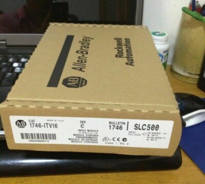 New Factory Sealed AB 1746-ITV16 / C SLC 500 16 Point PLC Input Module 1746ITV16