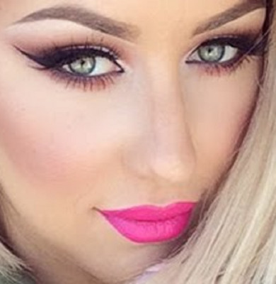 Black Up 2-in-1 Lip Pencil 2.8g / 0.1oz JUM|18 (hot pink) Made in Germany