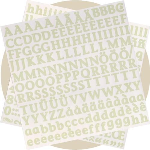 Creative Memories ABC/123 Letter Sticker CHOICE - Picture 8 of 8