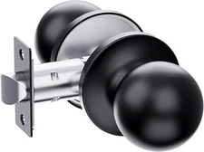 Ball Door Knob,Non Locking Door Knob Suitable for Indoor/Outdoor/Left＆Right Door