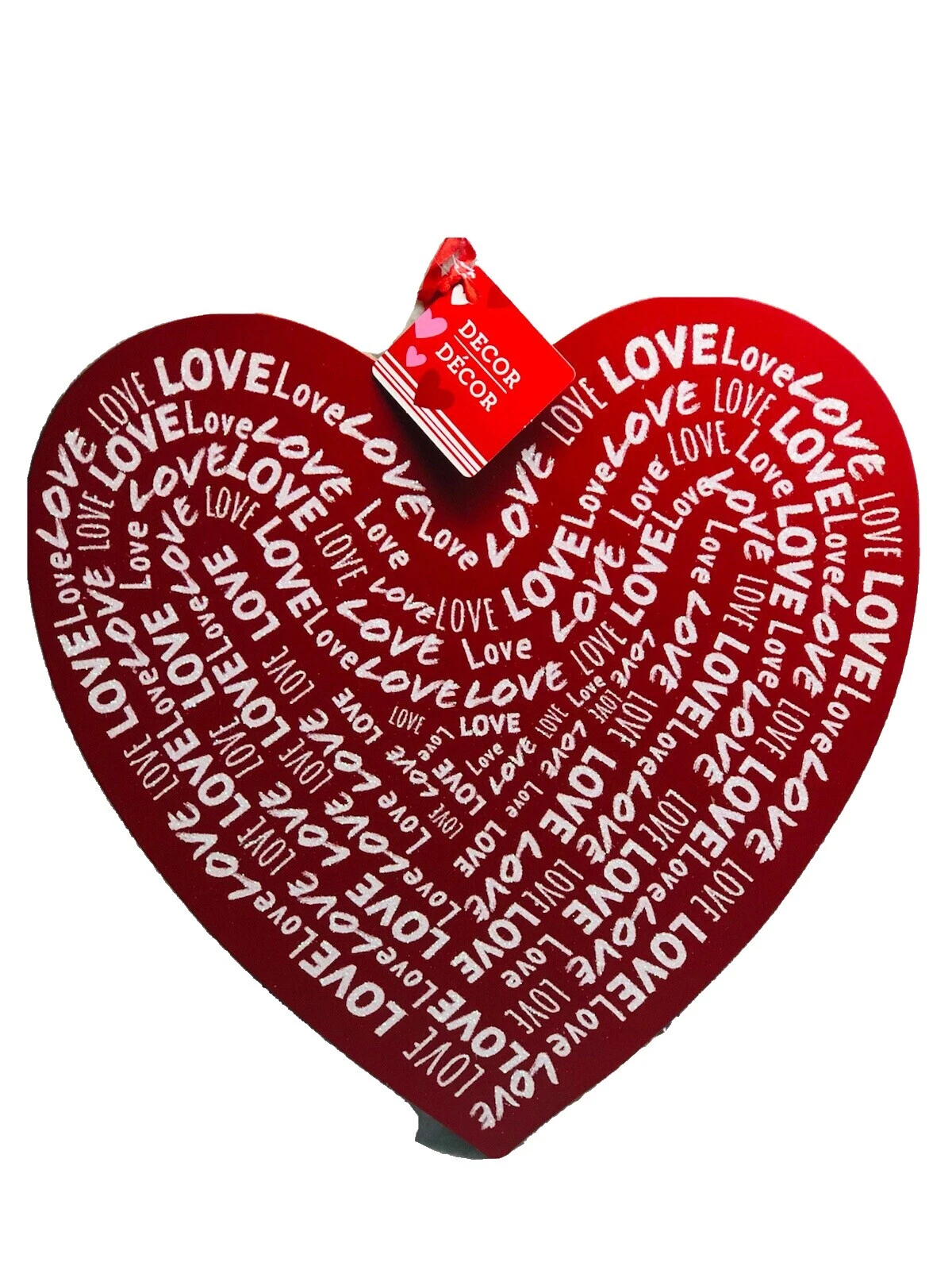 Heart Home Décor Hanging Signs