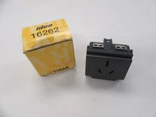 VIMAR IDEA 2P+E 15A  AUSTRALIAN SICURY OUTLET GRAY 16262