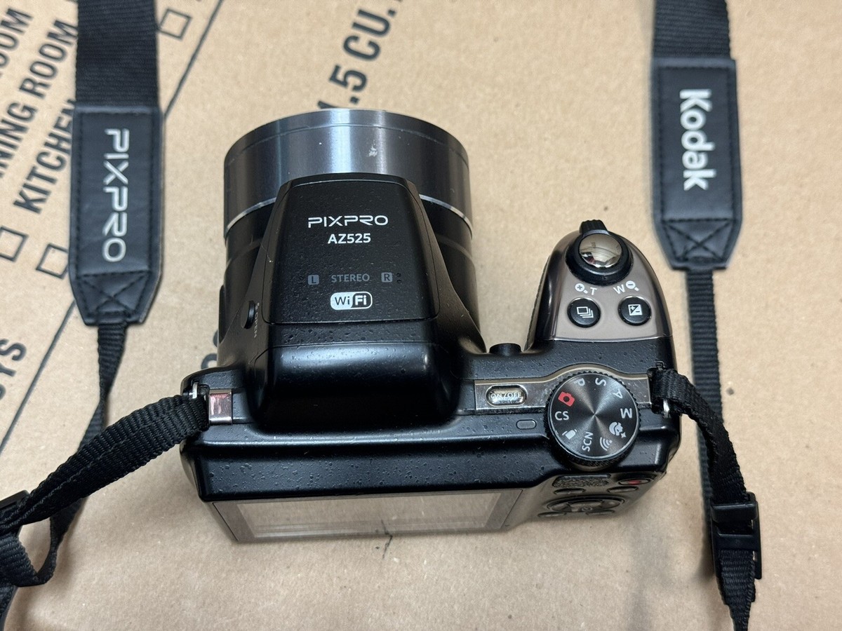 Kodak AZ525 PixPro Astro Zoom Digital Camera (TESTED) Black 16Mp