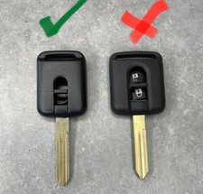 For Nissan Navara Micra Qashqai Primera Note NV200 2 Button Remote Key Fob Case