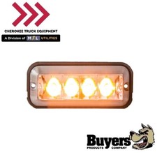 Buyers Products 8891004 Amber Raised 5 Led Strobe Light