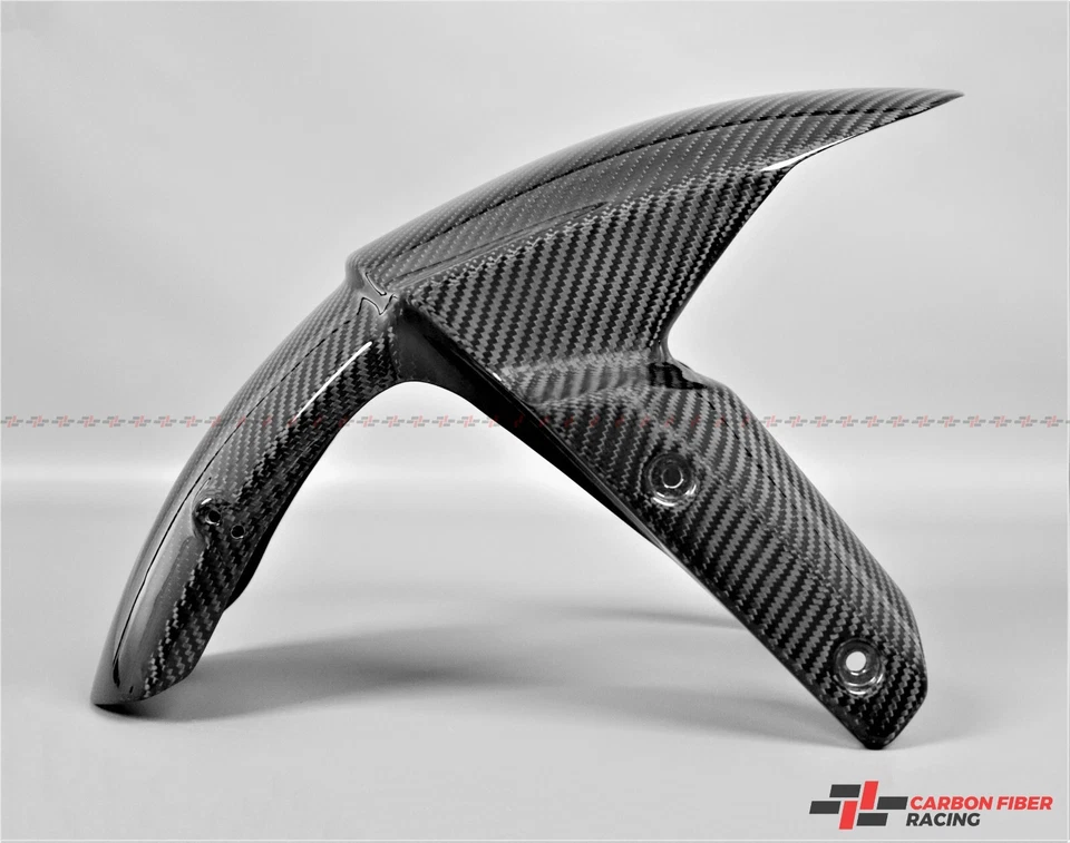 2013-2016 Kawasaki Z800, Z1000, Z1000SX Front Fender - 100% Carbon Fiber - Image 2 of 4