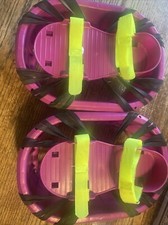 Vintage 1989 Moon Shoes Anti-Gravity Trampoline Big Time Toys Purple