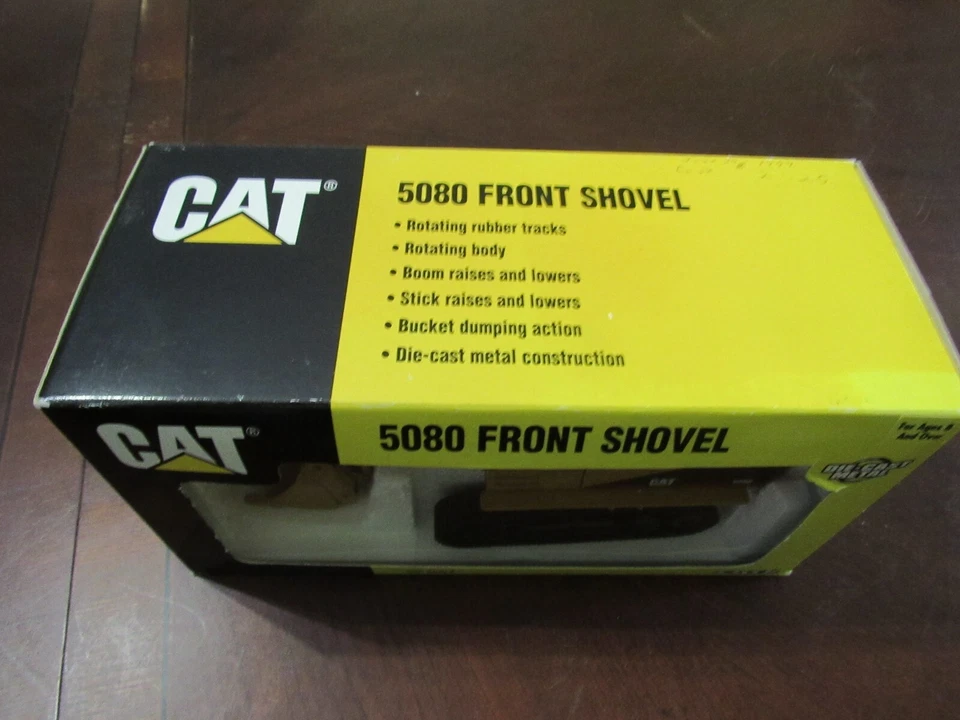 ERTL 1/50 SCALE CAT 5080 FRONT SHOVEL - NIB - NEVER DISPLAYED - Image 4 of 4