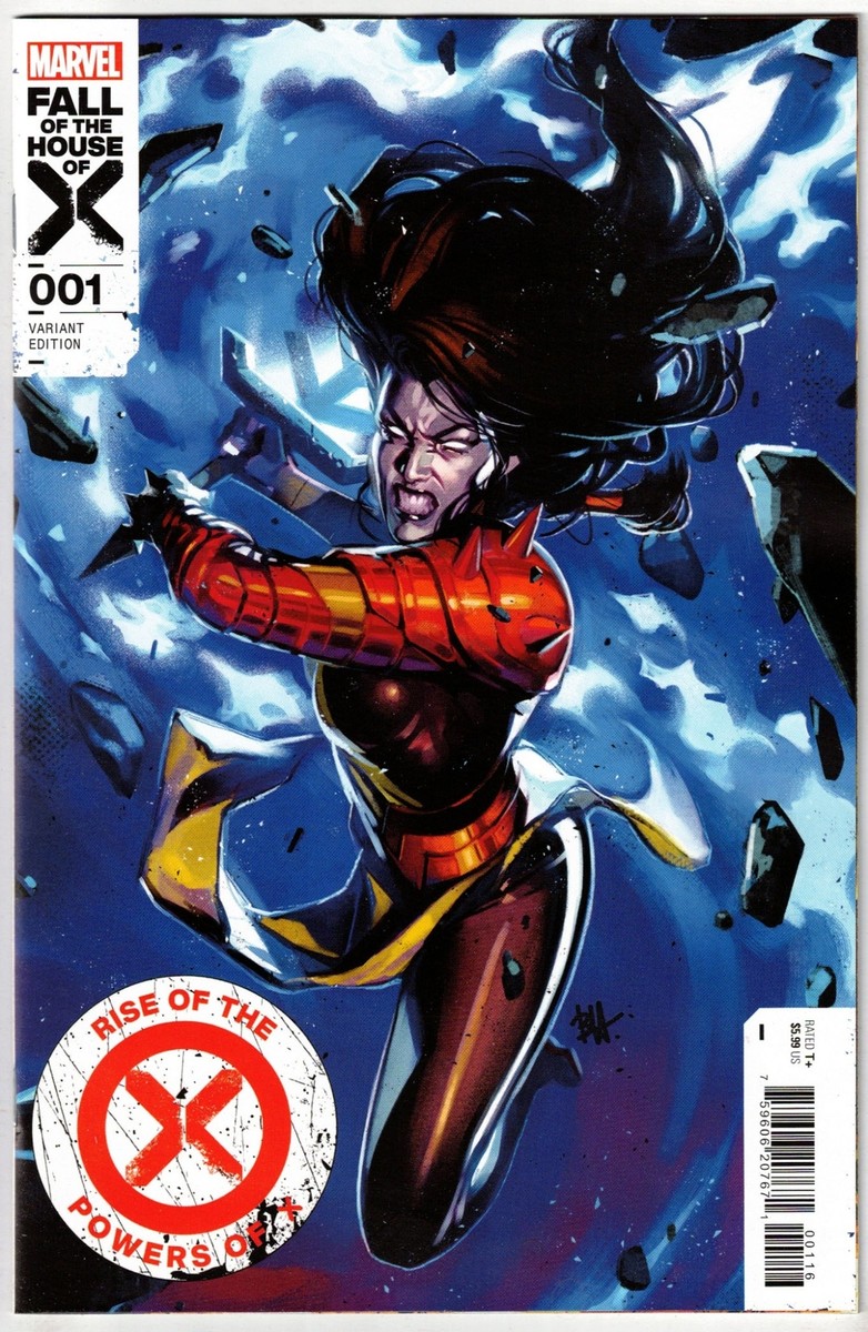 RISE OF THE POWERS OF X #1- 1:25 BEN HARVEY VARIANT- FALL OF X
