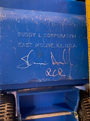 Buddy L Volkswagen Bus Camper Van 1960's Pressed Steel Toy CA-73 - Picture 9 of 9