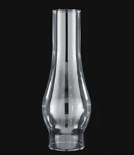 10" x 3" GLASS CHIMNEY Kerosene CLEAR Hurricane Shade Corning NEW 840400
