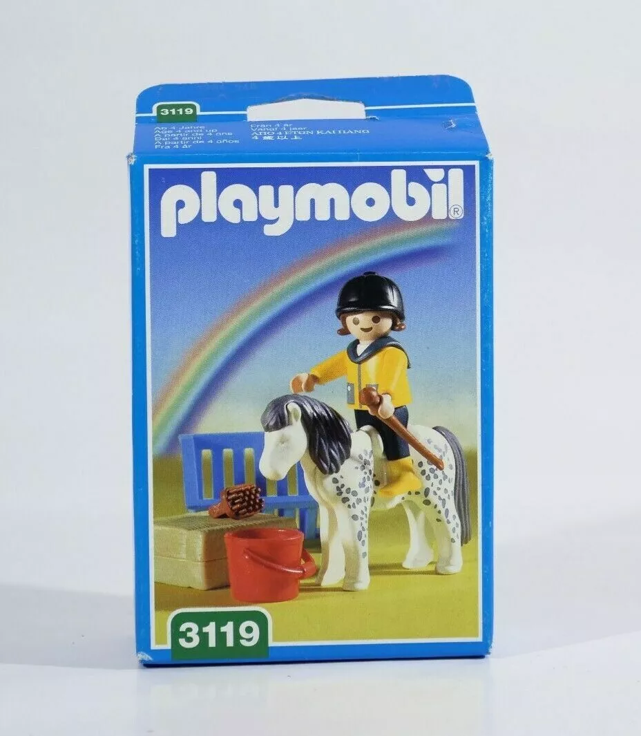 Playmobil niña online con pony