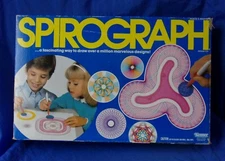 SPIROGRAPH Design Toy w/ Wheels & Gears Original Box w Tray Booklet Kenner 1986