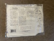 Herrschners COUNTRY QUILT 6 Quilt Blocks NEW-stamped CROSS ST EMBROIDERY 070776