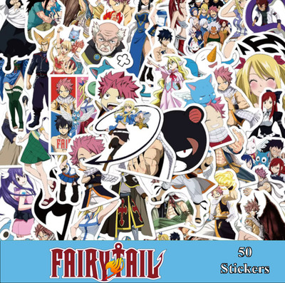 Fairy Tail Sticker 50 Sticker Anime