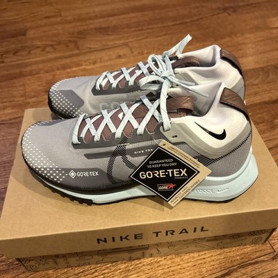 Nike Womens Pegasus Trail 4 Gore Tex Size 9 Smoke Grey Glacier Blue DJ7929 005