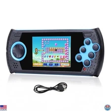 16 Bit Handheld Game Console, 230 Retro Games, USB Rechargeable, Kids Toy