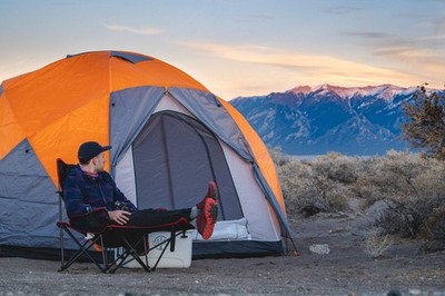 2-6 Person All Season Deluxe Camping Tent Lightweight Easy Setup