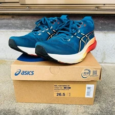 Asics GEL-KAYANO Running Shoes Blue 26.5cm Mint with Box Men's Sneakers