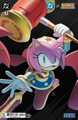 DC X Sonic The Hedgehog #4 (Of 5) 2nd Print Deegeemin Connecting (NM)
