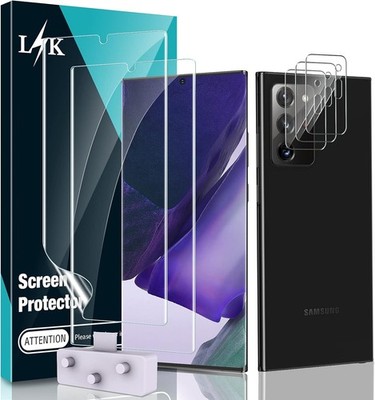 Samsung Note 20 Ultra 5G 6.9inc 2 Pack Screen 3 Pack Camera lens protector 