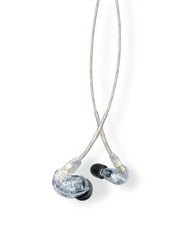 Shure SE215 PRO Sound Isolating Wired Earbuds - One Size Pack of 1 , Clear