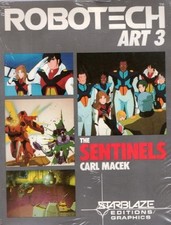 ROBOTECH ART 3: THE SENTINELS By Carl Macek *Excellent Condition*