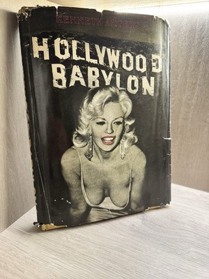 Hollywood Babylon Kenneth Anger 1975 Hardback Cult Classic Book