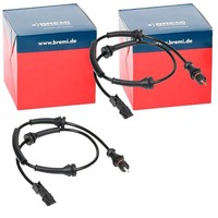 2X Bremi ABS-SENSOREN Vorne Passend FÜR Renault Espace Laguna Vel Links+Rechts