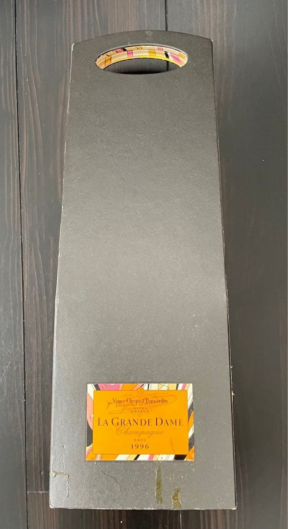 Veuve Clicquot La Grande Dame 1996 Bottle Box Only Emilio Pucci