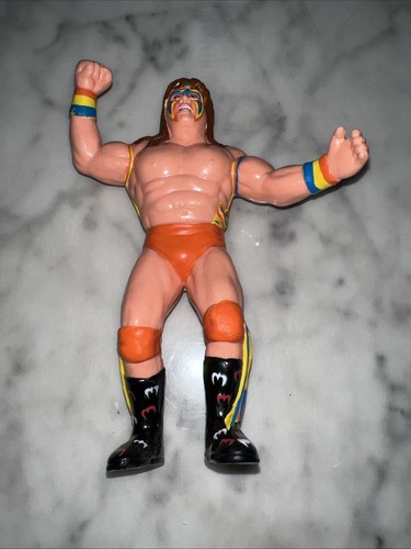 1989 LJN WWF Wrestling Superstars Ultimate Warrior...