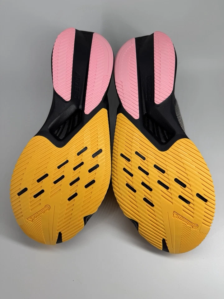 Size 9.5 Adidas Adizero Boston 12 Black Orange Shoes IF9221 Women's Nby - Image 4 of 4