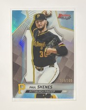 2025 Bowman's Best - Paul Skenes Aqua Refractor /199 - Pirates 🔥🔥🔥🔥