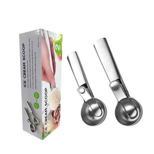 304 stainless steel ice cream scoop, ice cream spoon, ice ball digger - Picture 11 of 23