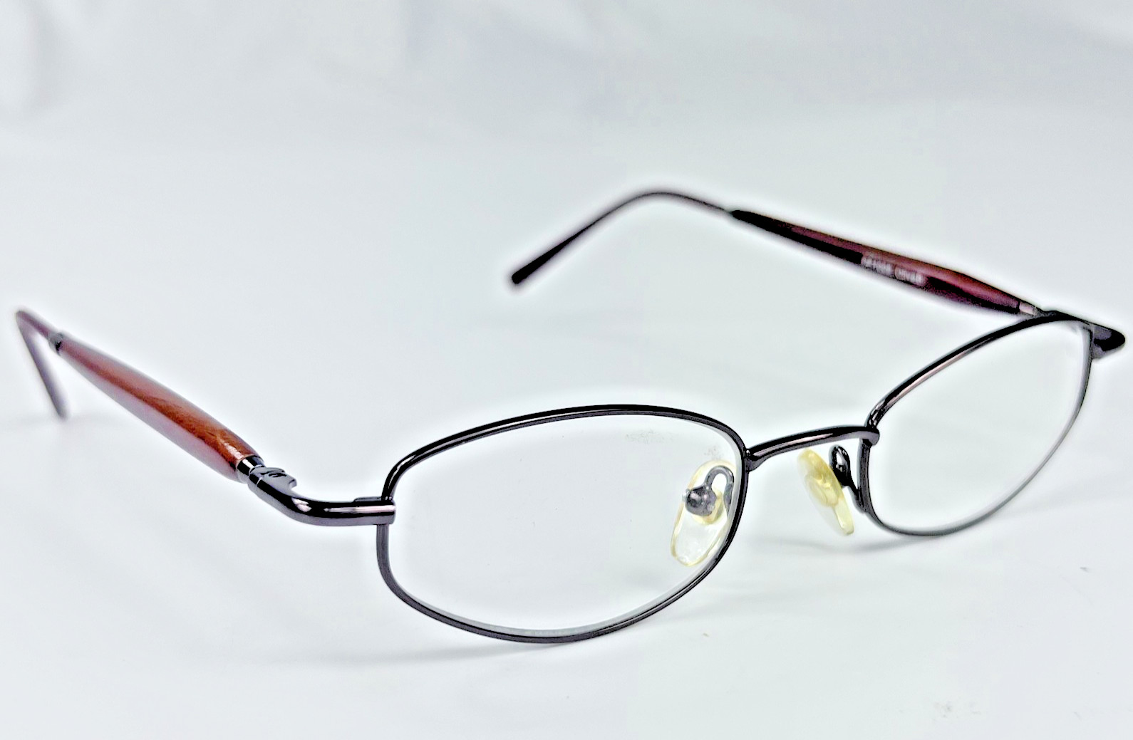 Foster Grant PF1008 Rectangular Full Rim Brown Bl… - image 1