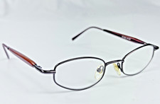 Foster Grant PF1008 Rectangular Full Rim Brown Black Eyeglasses Frames Only