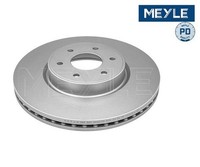 2 St. Bremsscheibe Meyle 0835210042/PD Vorderachse