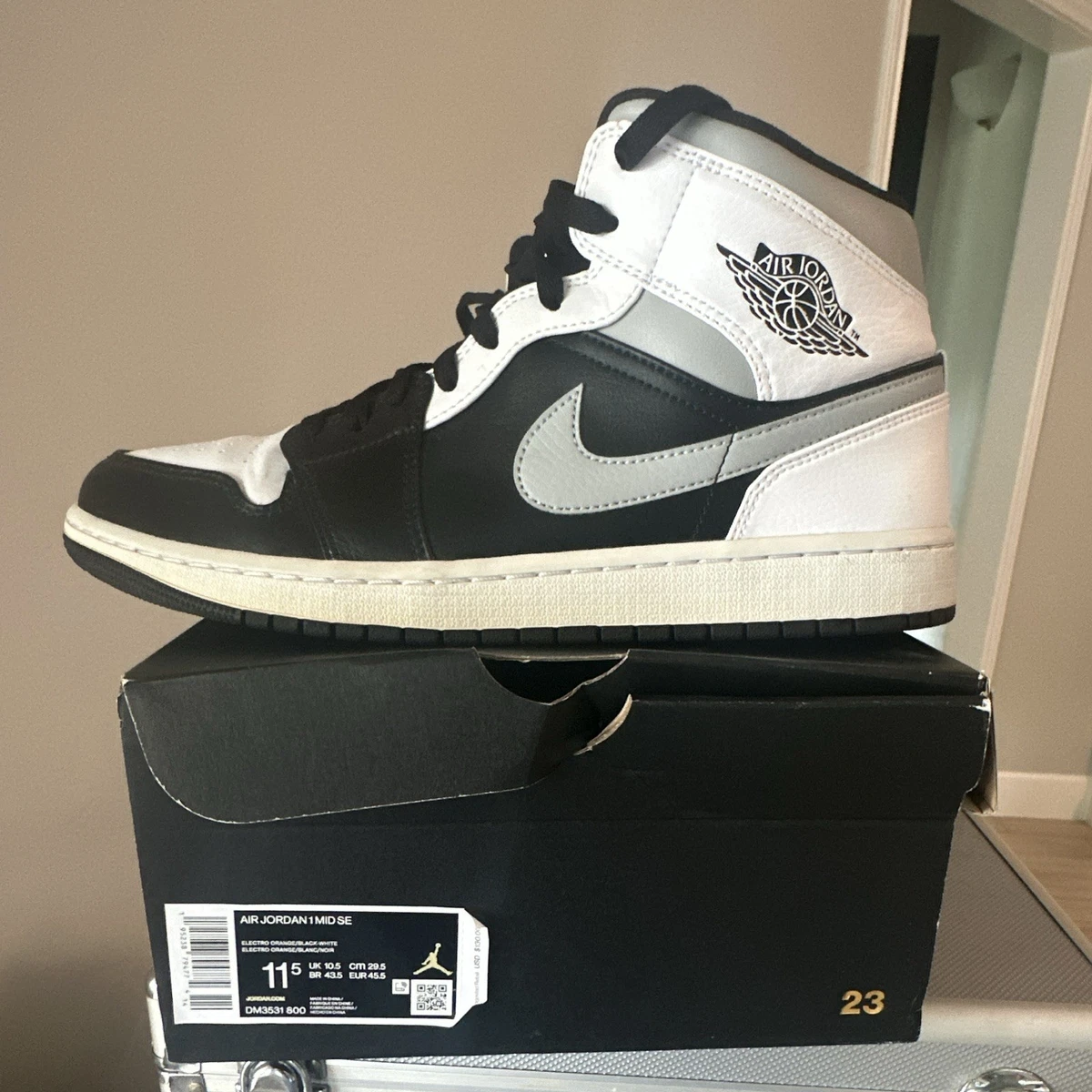 Jordan 1 Mid Gray for Sale | Authenticity Guaranteed | eBay