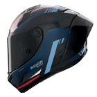 Nolan X-804 RS Piega Carbon Blue Red White