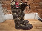 Vintage Pajar Tall Winter Snow Boots US W 8.5 Knit Nordic Lace-Up Waterproof — photo 1