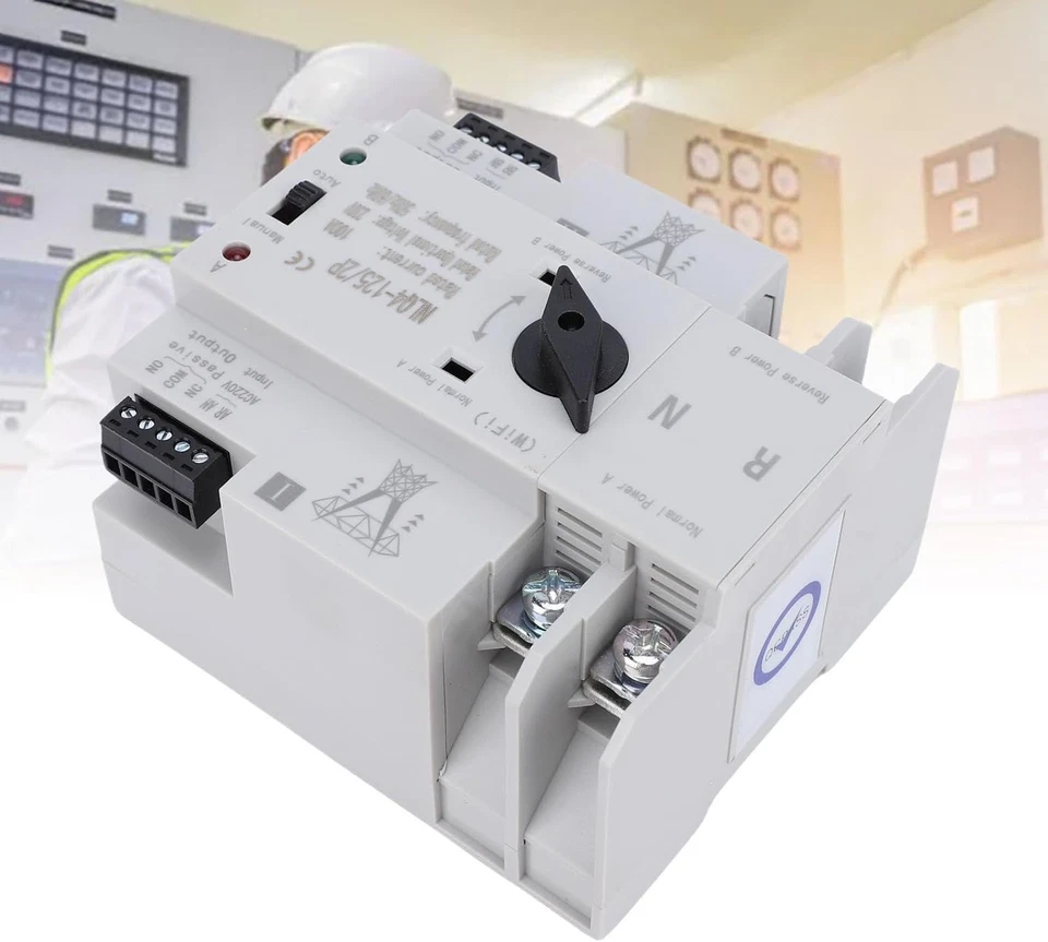 Interruttore Di Trasferimento a Doppia Potenza Intelligente Wifi Switch Di Alime - Immagine 3 di 4