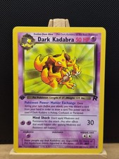 Pokemon TCG 2000 WOTC 1st Edition Team Rocket Dark Kadabra 39/82 - Near Mint