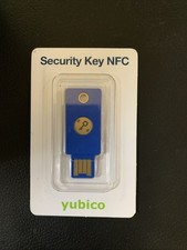 Yubico FIDO Security Key NFC and USB - Two Factor Authentication, Fits USB-A